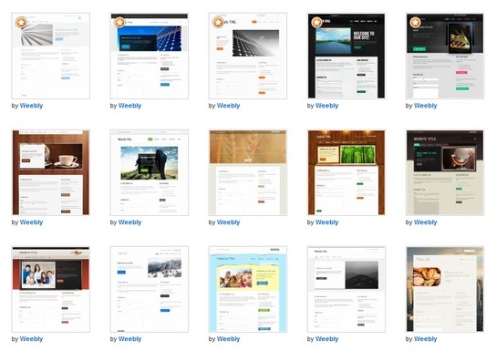 weebly review themes